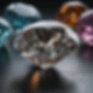 Cultural symbols associated with diamonds in different societies.