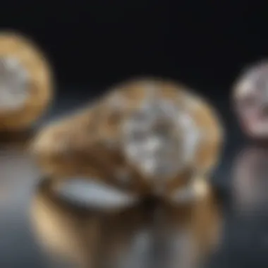 Exploring the Allure of 18K Gold Diamond Rings Summary