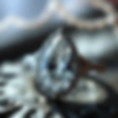 Historical context with vintage pear-shaped diamond ring designs