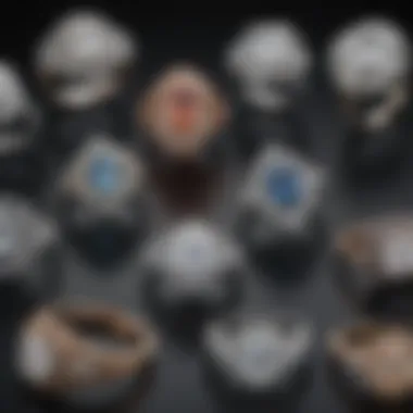 Diverse Designs of Rogers and Holland Engagement Rings Elegant display of various Rogers and Holland engagement ring designs