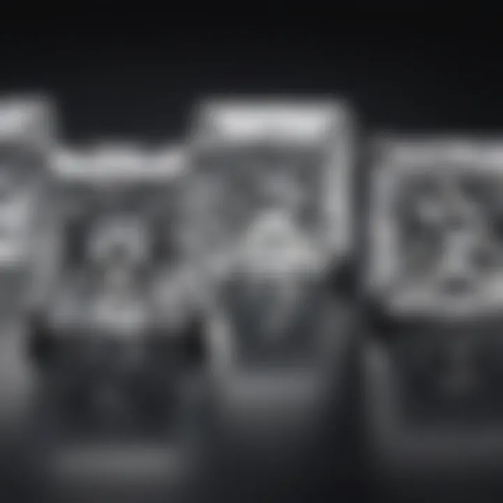 Comparison of clarity grades in princess cut diamonds