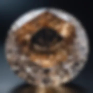 A close-up view of a radiant Apollo Diamond showcasing its brilliance.