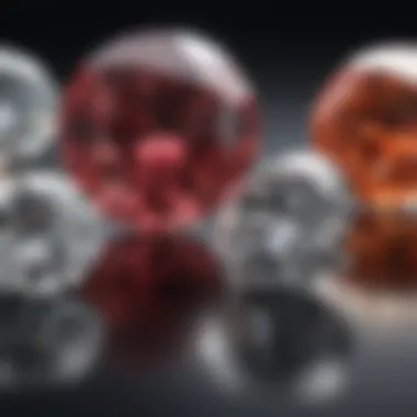 Color Comparison of GIA Diamonds Comparison of GIA H color diamond with other color grades