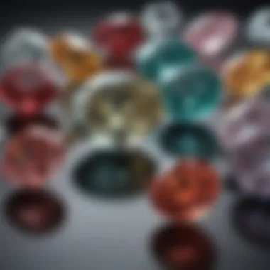 Market trends chart depicting GIA H color diamond prices over time