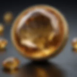 Exploring the Price of 10 Karat Gold Per Ounce Introduction