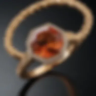 Hexagon Symbolism in Jewelry Artistic representation of hexagon symbolism in jewelry