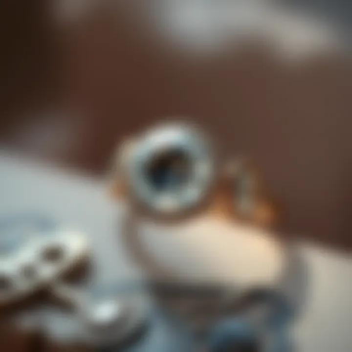 Edwardian engagement ring showcasing delicate craftsmanship