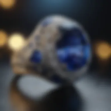 Exquisite Sapphire Ring in Auction