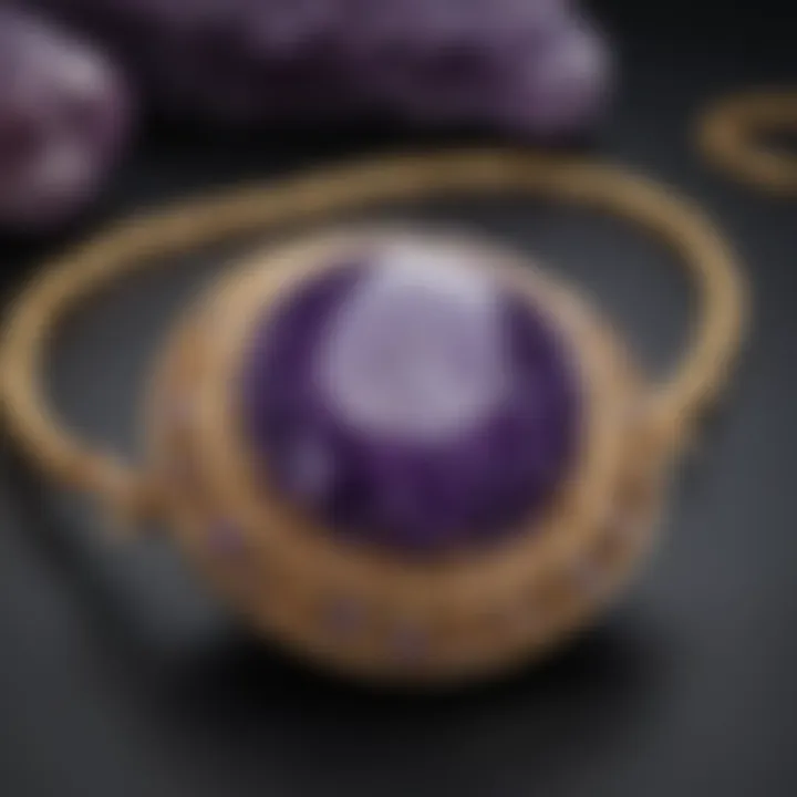 Exquisite Charoite Jewelry Collection