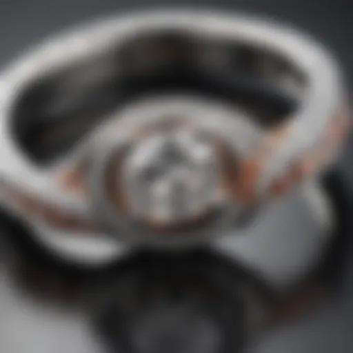 Exquisite craftsmanship of channel setting diamond ring