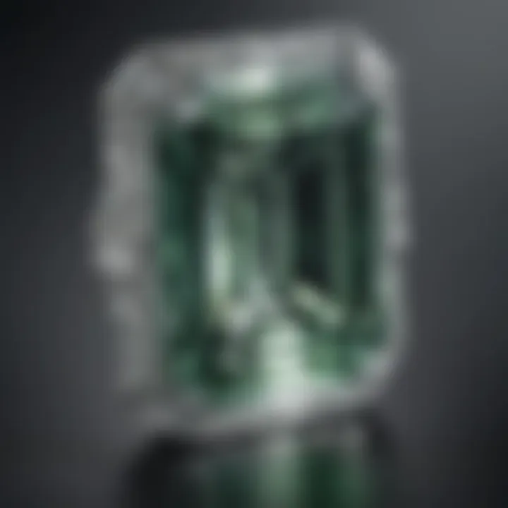 Exquisite Craftsmanship of a 5.2 Carat Emerald Cut Diamond