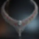 Exquisite Diamond Necklace Showcase