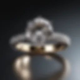 Exquisite Diamond Solitaire Engagement Ring