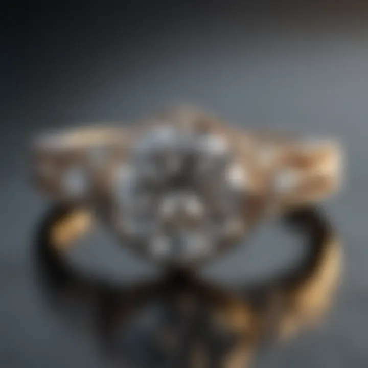 Exquisite Diamond Solitaire Ring