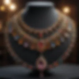 Exquisite Gemstone Necklace Auction