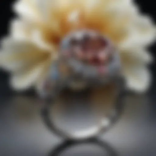 Exquisite Marchesa Ring with Floral Motif