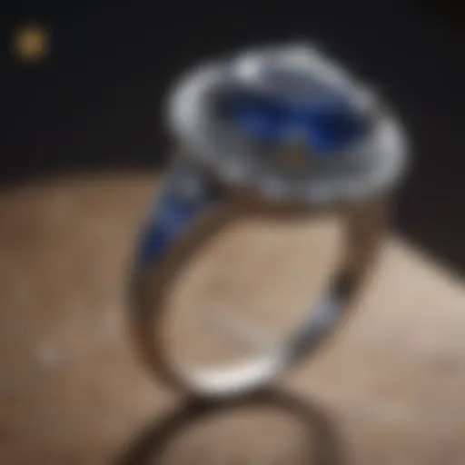 Exquisite Sapphire and Diamond Ring