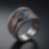 Exquisite Spiral Ring Band