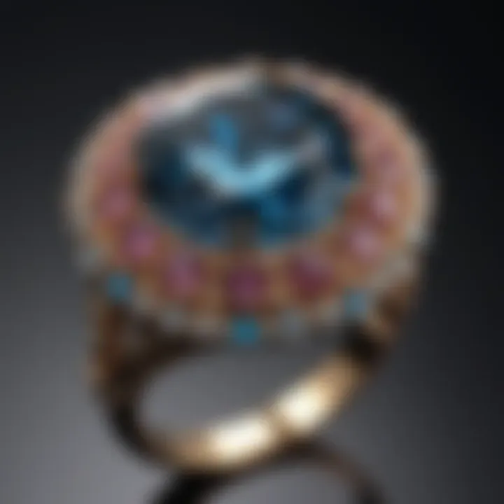 Gemstone Adorned Promissory Ring