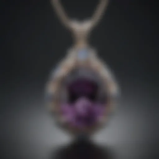 Exquisite Alexandrite Pendant in Natural Light