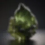 Authentic Moldavite Mineral Specimen