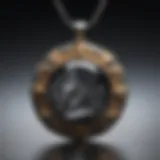 Exquisite Gibeon Meteorite Pendant