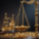 Golden Scales of Justice