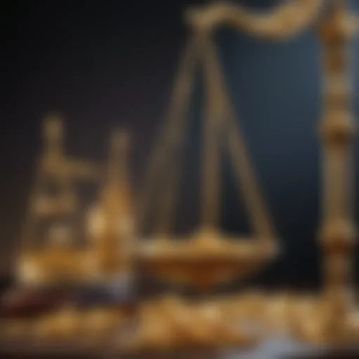 Golden Scales of Justice