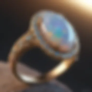 Opulent Opal Elegance Opulent Opal Elegance Ring