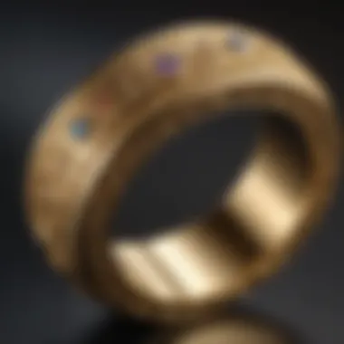 Understanding Hallmark Marks on Gold Visual guide indicating hallmark marks on gold