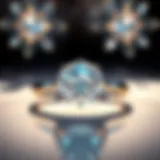 A stunning close-up of a diamond engagement ring showcasing its brilliance and clarity.