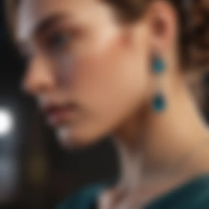 Elegant earrings for formal occasions