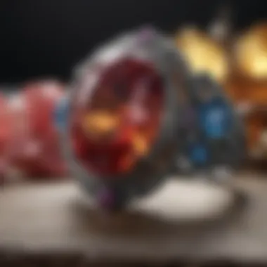 Stunning settings showcasing various gemstones