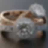 Exquisite 2 Carat Diamond Wedding Set with Intricate Design