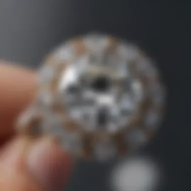 Unveiling Complexity Intricate Details of a 1.5 Round Diamond Ring