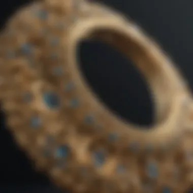 Intricate Gold Jewelry design showcasing craftsmanship