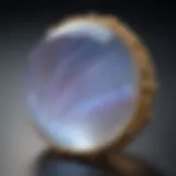 Iridescent Moonstone 23rd Anniversary Stone