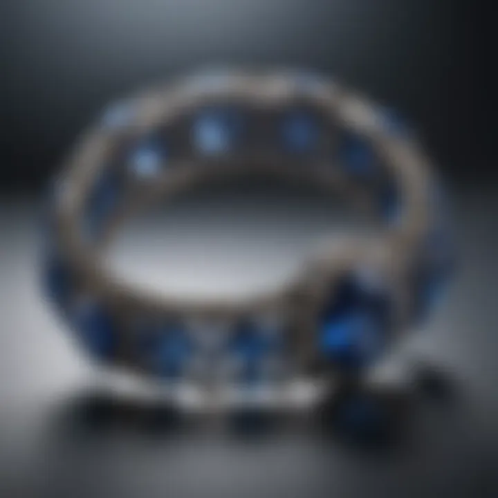 Luxurious Sapphire Bracelet