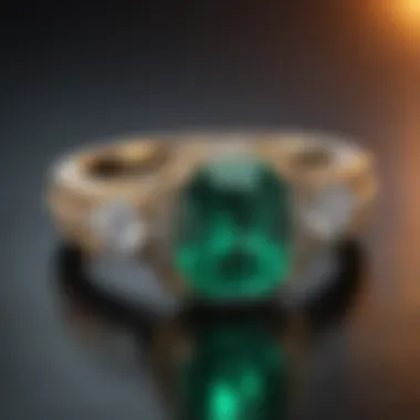 Maintenance tools for emerald jewelry emphasizing care and longevity