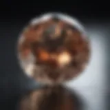 Close-up view of a Jared First Light Diamond showcasing its brilliance