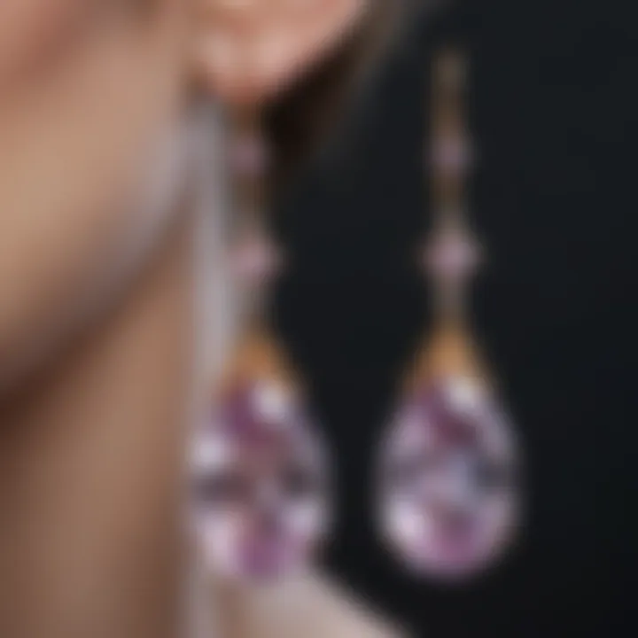 Ethereal Kunzite Earrings