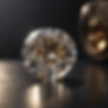 Modern Elegance Lab-grown diamond in elegant setting