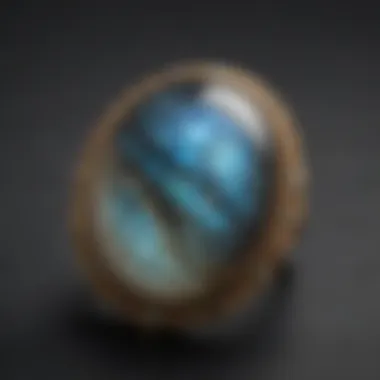 Labradorite Cabochon with Ethereal Sheen