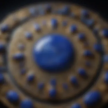 Historical Treasures of Lapis Lazuli Ancient artifacts made from lapis lazuli, highlighting its historical significance