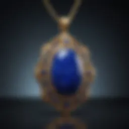 Exquisite Lapis Lazuli Pendant