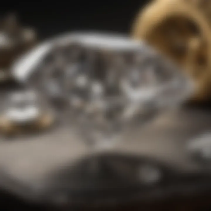 Historical depiction of diamond craftsmanship throughout the ages