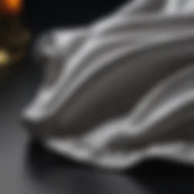 Luxurious Polishing Cloth for Silver Luxurious silver polishing cloth gently restoring shine