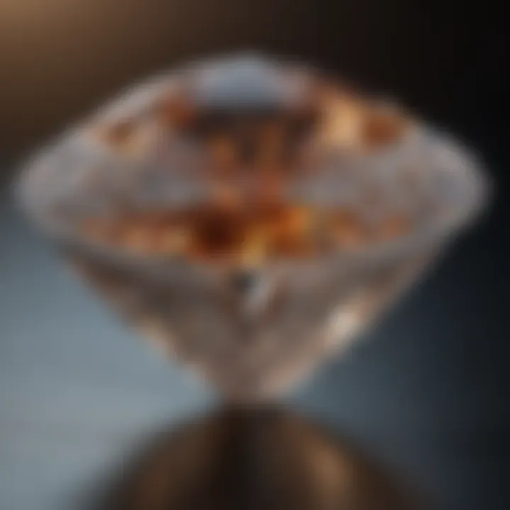 A luxurious diamond jewelry piece