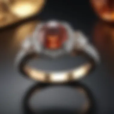 Elegant Designs: From Concept to Reality Luxurious engagement ring design sketches