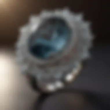 Diamonds Radiance - Marchesa Ring Luxurious Marchesa Ring with Sparkling Diamonds